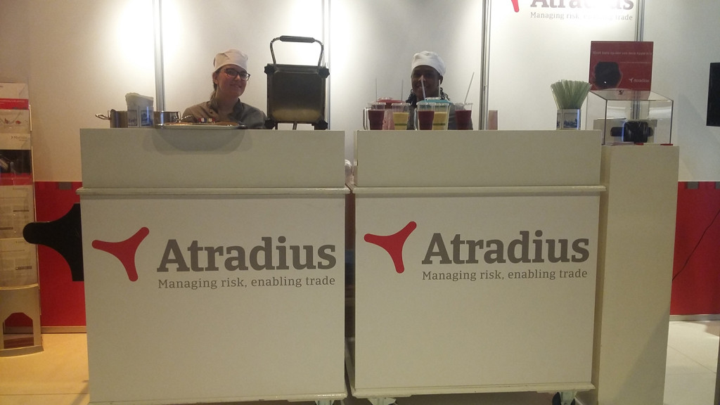 Verse stroopwafels voor de bezoekers van Atradius